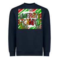 Navy merry texmas  christmas Heavyweight Sweatshirt - AdoDesignShop