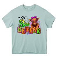 Arona Boo Heifer baby Cow Heavy Core Tee - RanaPortraitStore