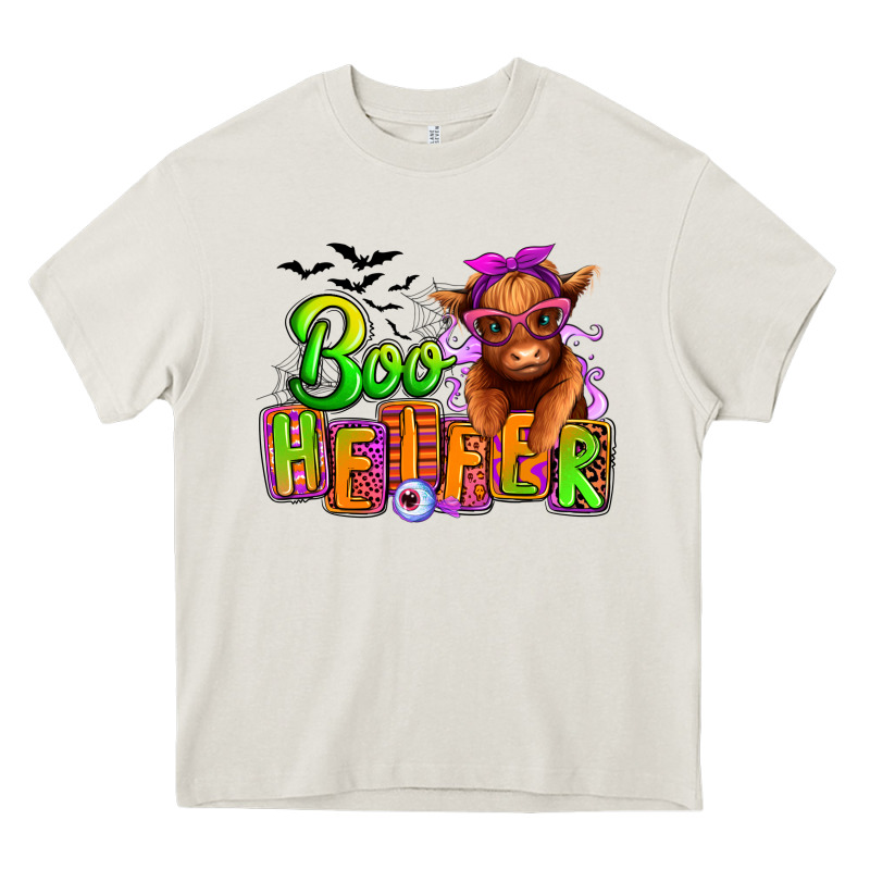 Boo Heifer Baby Cow Heavy Core Tee by RanaPortraitStore | Teevron