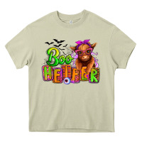Mossy Boo Heifer baby Cow Heavy Core Tee - RanaPortraitStore