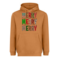 Meerkat Merry Merry Merry Christmas Heavyweight Hoodie - BundleAndBundleShop