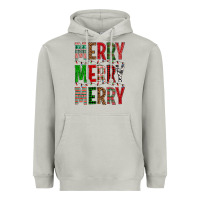 Moon Dust Merry Merry Merry Christmas Heavyweight Hoodie - BundleAndBundleShop
