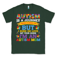 Sports Green lil autism mom Classic Tee - CowhideDigitalArt