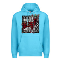 Ocean Blue Christmas Deer Premium Hoodie - Bettercallsaul