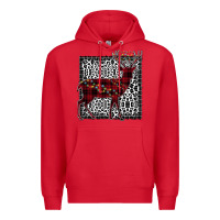 Red Christmas Deer Premium Hoodie - Bettercallsaul