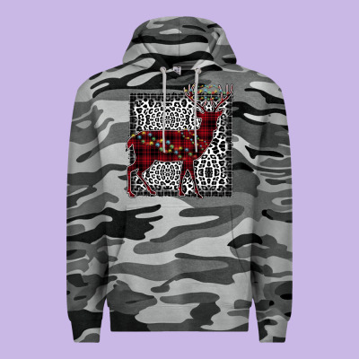 Christmas Deer Premium Hoodie Designed By Bettercallsaul