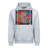 Heather Grey American nurse Urban Hoodie - TumblerDesignByShophia