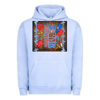 Pigment Grape Ice American nurse Urban Hoodie - TumblerDesignByShophia