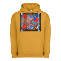 Pigment Peanut Butter American nurse Urban Hoodie - TumblerDesignByShophia