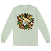 Christmas Baby Jesus Sunflower Long Sleeve Tee | Teevron