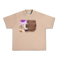 Burro Wood Cowhide Pattern Urban Heavy Tee - Bettercallsaul