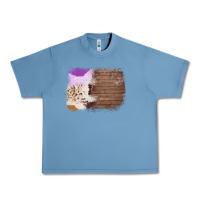 Pebble Blue Wood Cowhide Pattern Urban Heavy Tee - Bettercallsaul