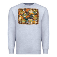 Heather Grey autumn distressed background Premium Sweatshirt - BundleAndBundleShop