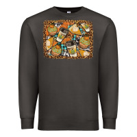 Smoke autumn distressed background Premium Sweatshirt - BundleAndBundleShop