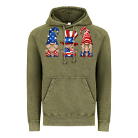 Vintage Olive usa gnome Vintage Hoodie - HRA Design Shop