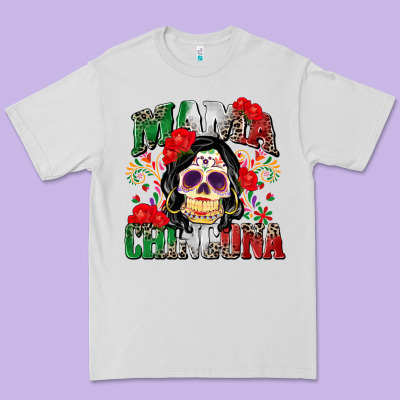 Mama Chingona Premium Tee Designed By Zillion Design Studio