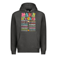 Charcoal Heather mama its okay Premium Hoodie - JahusDesignShop