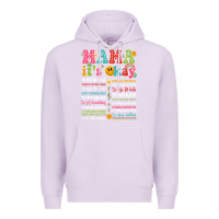 Lilac mama its okay Premium Hoodie - JahusDesignShop