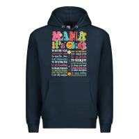 Navy mama its okay Premium Hoodie - JahusDesignShop