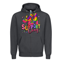 Smoke support drag pride Zipper Hoodie - MaliasSmallBusiness