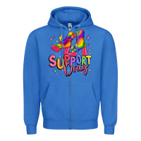 True Royal support drag pride Zipper Hoodie - MaliasSmallBusiness