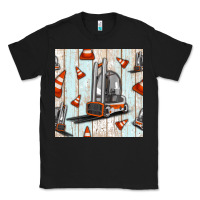 Black forklift seamless pattern Classic Tee - BundleAndBundleShop