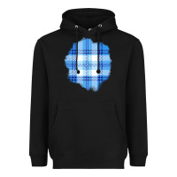 Winter Tartan Patch Heavyweight Hoodie | Teevron