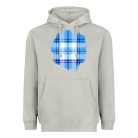 Moon Dust Winter Tartan Patch Heavyweight Hoodie - BundleAndBundleShop