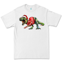 White t rex christmas Premium Tee - RanaPortraitStore