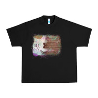 Black Cowhide Wood Glitter Pattern Urban Heavy Tee - Bettercallsaul