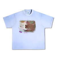 Grape Ice Cowhide Wood Glitter Pattern Urban Heavy Tee - Bettercallsaul
