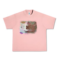 Salmon Cowhide Wood Glitter Pattern Urban Heavy Tee - Bettercallsaul