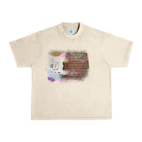Sandshell Cowhide Wood Glitter Pattern Urban Heavy Tee - Bettercallsaul