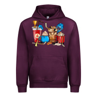 Mauve Wine Hockey coffee cup Urban Hoodie - HowdyJamesFarm
