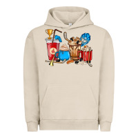 Pigment French Oak Hockey coffee cup Urban Hoodie - HowdyJamesFarm