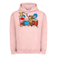 Pigment Salmon Hockey coffee cup Urban Hoodie - HowdyJamesFarm