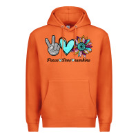 Carrot Peace Love Sunshine Premium Hoodie - Bettercallsaul