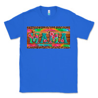 True Royal mama tie dye license plate template Classic Tee - Artiststas
