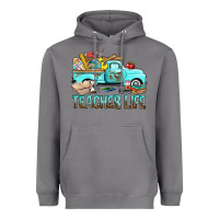 Storm Teacher Life With Truck Heavyweight Hoodie - BundleAndBundleShop