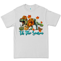 Dove Grey t rex tis the season Premium Tee - RanaPortraitStore