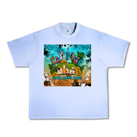 Grape Ice camping is my happy place Urban Heavy Tee - AdoDesignShop