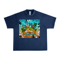 Navy camping is my happy place Urban Heavy Tee - AdoDesignShop