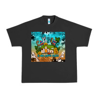 Pigment Black camping is my happy place Urban Heavy Tee - AdoDesignShop