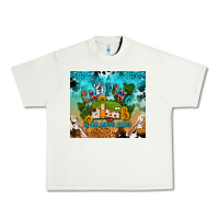 Pistachio camping is my happy place Urban Heavy Tee - AdoDesignShop