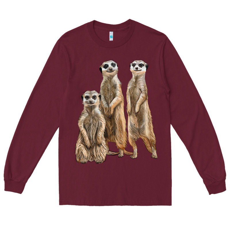 3 Meerkat Long Sleeve Tee by LillyAllenDesigns | Teevron