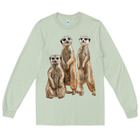 Matcha 3 meerkat Long Sleeve Tee - LillyAllenDesigns