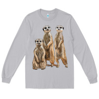Moon Dust 3 meerkat Long Sleeve Tee - LillyAllenDesigns