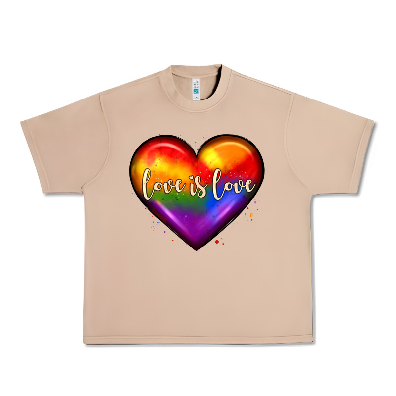 Love Is Love Heart Urban Heavy Tee by JahusDesignShop | Teevron