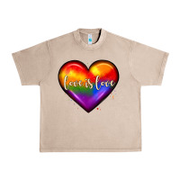 French Oak love is love heart Urban Heavy Tee - JahusDesignShop