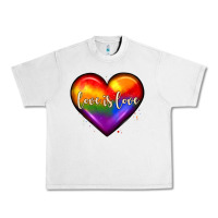Lunar Rock love is love heart Urban Heavy Tee - JahusDesignShop